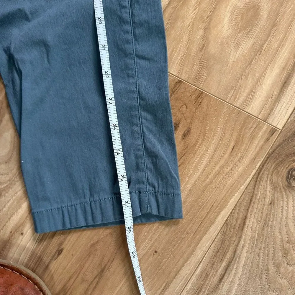 Birddogs Phil Gates Smoky Blue Stretch Khakis Slim Fit Size 30x28